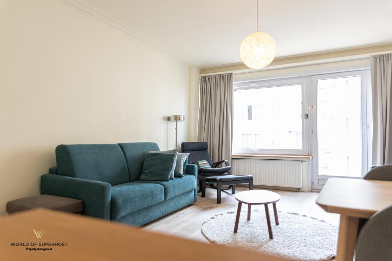Helene, Appartement Vlakbij Het Strand Остенде Экстерьер фото